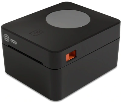 Термопринтер Cactus CS-TP-D410U 203dpi 160мм/с/USB для печ.этик. черный