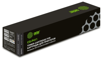 Картридж лазерный Cactus CS-P411 KX-FAT411A7 черный (2000стр.) для Panasonic MB1900/MB2000/MB2010/MB2020/MB2025/MB2030 без чипа