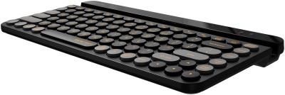 Клавиатура A4Tech FBK30 черный/серый USB беспроводная BT/Radio slim Multimedia (FBK30 BLACKCURRANT)