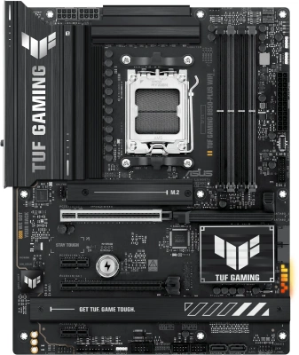 Материнская плата Asus TUF GAMING B850-PLUS WIFI Socket AM5 AMD B850 4xDDR5 ATX AC`97 8ch(7.1) 2.5Gg RAID+HDMI+DP
