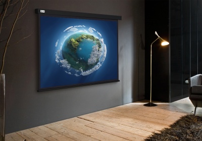 Экран Cactus 71" 127x127см Wallscreen CS-PSW-127X127-BK 1:1 настенно-потолочный рулонный черный
