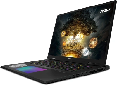 Ноутбук MSI Titan Dragon Edition 18 HX A2XWIG-1020RU Core Ultra 9 285HX 64Gb SSD4Tb NVIDIA GeForce RTX5080 16Gb 18" IPS UHD+ (3840x2400) Windows 11 Home black WiFi BT Cam (9S7-1824A5-1020)