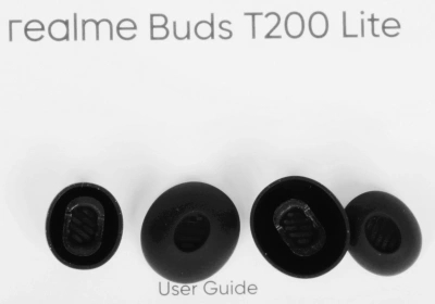 Гарнитура внутриканальные Realme TechLife Buds T200 Lite черный беспроводные bluetooth в ушной раковине (6942729003778)