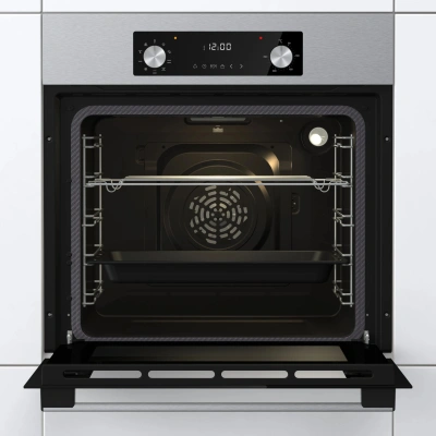 Духовой шкаф Электрический Gorenje BO6737E02NX черный