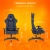 Кресло игровое Zombie VIKING KNIGHT Fabric синий Light-27 с подголов. крестов. металл Кресло игровое Zombie VIKING KNIGHT Fabric синий Light-27 с подголов. крестов. металл