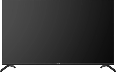 Телевизор QLED Vitek 43" VT-43QUBS500 Google TV Frameless черный 4K Ultra HD 60Hz MEMC DVB-T DVB-T2 DVB-C DVB-C2 DVB-S DVB-S2 USB WiFi Smart TV