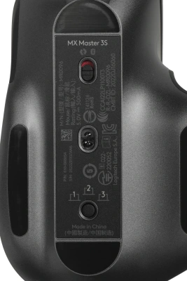Мышь Logitech MX Master 3S графитовый оптическая 8000dpi беспров. BT/Radio USB 5but (910-006565)