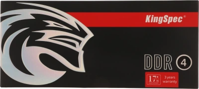 Память DDR4 8GB 3200MHz Kingspec KS3200D4P13508G RTL PC4-25600 CL17 DIMM 288-pin 1.35В dual rank Ret