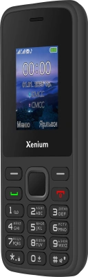 Мобильный телефон Xenium X175 черный моноблок 2Sim 1.77" 128x160 Nucleus GSM900/1800 MP3 FM