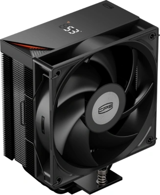 Устройство охлаждения(кулер) PcCooler RT500 Digital Soc-AM5/AM4/1200/1700/1851 черный 4-pin 34.9dB Al+Cu LCD 240W Ret (RT500-BKNWYL-GL)
