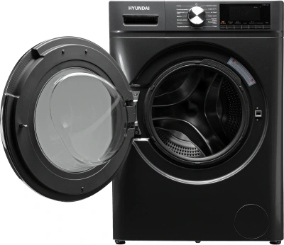 Стиральная машина Hyundai WFD8401 класс: B загр.фронтальная макс.:8кг (с сушкой) темно-серый инвертор