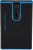 Набор подарочный мужской Piquadro Blue Square CUBOX15B2R/N ремень/чехол для кредитных карт 125х3.5см черный натур.кожа