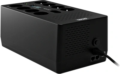 Источник бесперебойного питания Powercom Fly FLY1050EU 630Вт 1050ВА черный