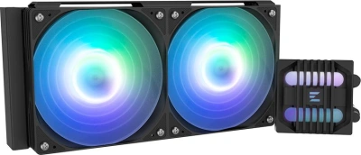 Система водяного охлаждения Zalman Alpha2 SE A24 ARGB Soc-AM5/AM4/1200/1700/1851 черный 4-pin 29.7dB Al Ret (ALPHA2 SE A24 BLACK)