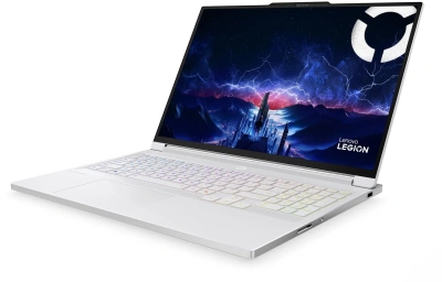 Ноутбук Lenovo Legion 7 16IAX10 Core Ultra 9 275HX 32Gb SSD1Tb NVIDIA GeForce RTX 5060 8Gb 16" OLED WQXGA (2560x1600) без ОС white WiFi BT Cam (83KY0051RK)