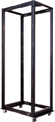 Полка выдвижная Lanmaster TWT-RACK2-S4-ADJ/45 1U нагр.:45кг. 19" черный