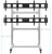 Подставка для телевизора Onkron FSPRO2L-22 серебристый 40"-55" макс.200кг напольный мобильный
