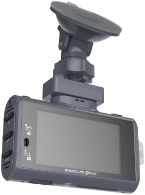 Видеорегистратор с радар-детектором Silverstone F1 Hybrid UNO SPORT 4K WiFi 2160p 140гр. GPS AIT 8629