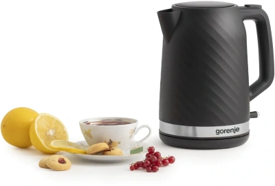 Чайник электрический Gorenje K17SPB 1.7л. 2200Вт черный корпус: пластик