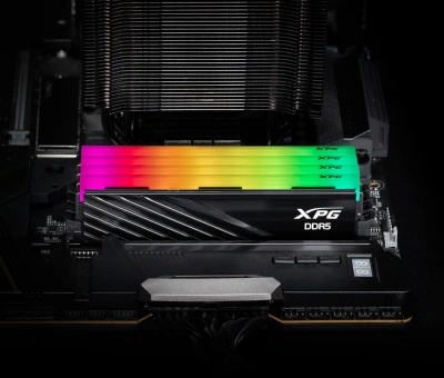 Память DDR5 2x16GB 6400MHz A-Data AX5U6400C3216G-DTLABRBK XPG Lancer Blade RGB RTL Gaming PC5-51200 CL32 DIMM UDIMM ECC 288-pin 1.4В kit dual rank с радиатором Ret