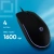 Мышь Оклик 100M черный оптическая 1600dpi USB для ноутбука 4but (1909417)