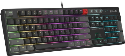 Клавиатура A4Tech Bloody B230N черный USB Multimedia for gamer LED (B230N) кабель 1.8м