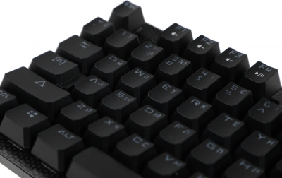 Клавиатура A4Tech B800 механическая серый/черный USB for gamer LED (B800 (NETBEE)) кабель 1.8м