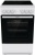 Плита Электрическая Gorenje Essential GEC5A41WG белый/черный стеклокерамика (без крышки)