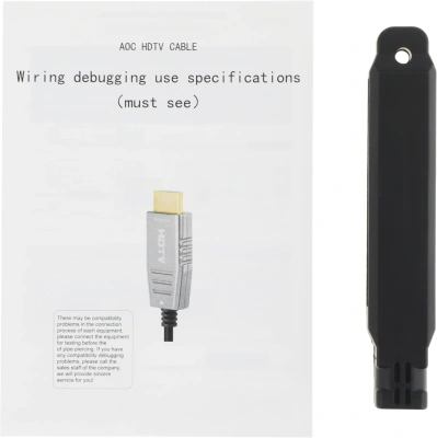 Кабель аудио-видео Cactus CS-HDMI-AOC-2.1-10 HDMI (m)/HDMI (m) 10м. позолоч.конт. черный