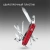 Нож перочинный Victorinox Huntsman (1.3713.T) 91мм 15функц. красный полупрозрачный карт.коробка Нож перочинный Victorinox Huntsman (1.3713.T) 91мм 15функц. красный полупрозрачный карт.коробка