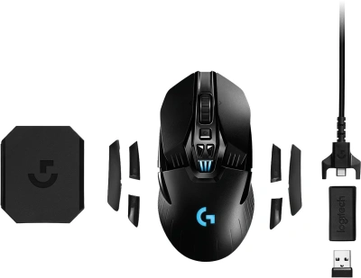 Мышь Logitech G903 LightSpeed Hero черный оптическая 25600dpi беспров. USB 9but (910-005674)