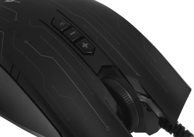 Мышь A4Tech Bloody Q82 черный/рисунок оптическая 6200dpi USB 8but