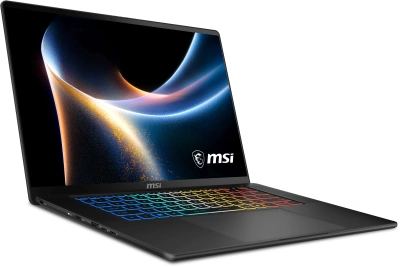 Ноутбук MSI Stealth 16 AI+ B3WH-013RU Core Ultra 9 386H 32Gb SSD1Tb NVIDIA GeForce RTX5070Ti 12Gb 16" OLED QHD+ (2560x1600) Windows 11 Home black WiFi BT Cam (9S7-263111-013)