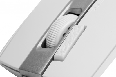 Мышь A4Tech Fstyler FM45S Air белый/серебристый оптическая 2400dpi silent USB 7but (FM45S AIR USB (SILVER WHITE))