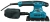 Вибро шлифовальная машина Makita M9203B 190Вт Вибро шлифовальная машина Makita M9203B 190Вт
