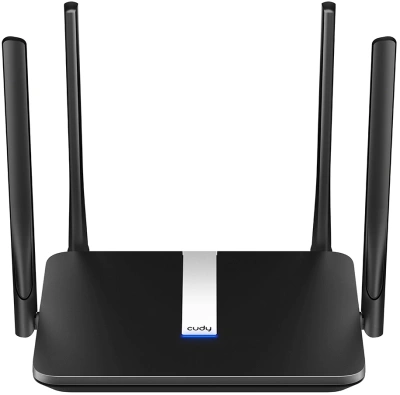 Роутер беспроводной Cudy LT500 AC1200 10/100BASE-TX/4G cat.4 черный
