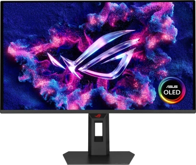 Монитор Asus 26.5" ROG Strix XG27AQDPG черный QD OLED LED 16:9 HDMI HAS Piv 1500000:1 1000cd 178гр/178гр 2560x1440 500Hz G-Sync FreeSync Premium Pro DP 2K USB 6.6кг