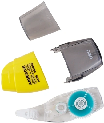 Клеющий роллер Deli EA49011 прозрачный блистер 6мм x 8м