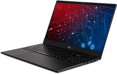 Ноутбук IRU Planio 15ING N-series N100 8Gb SSD256Gb Intel UHD Graphics 15.6" IPS FHD (1920x1080) FreeDOS black WiFi BT Cam 6000mAh (2058911)