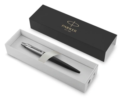 Ручка шариков. Parker Jotter Core K63 (1953184) Bond Street Black CT M син. черн. подар.кор.