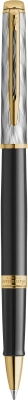 Ручка роллер Waterman Reflections of Paris Hemisphere DeLuxe (2200838) Black GT F черн. черн. подар.кор.