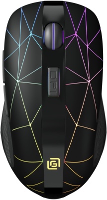 Мышь Оклик 976GW черный оптическая 3200dpi беспров. USB 6but (1431703)