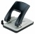 Дырокол Kw-Trio Stylish Heavy Duty 09760GR/BLCK макс.:40лист. металл черный/серый отв.:2 с линейкой