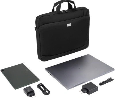 Сумка для ноутбука 17" Digma W-211 черный полиэстер (W211BK)