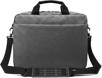 Сумка для ноутбука 14" Portcase KCB-164 серый полиэстер (KCB-164 GREY)