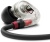 Наушники вкладыши Sennheiser IE 100 PRO 1.3м прозрачный/черный проводные в ушной раковине (508941)