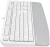Клавиатура A4Tech Fstyler FK20 белый USB Multimedia (подставка для запястий) (FK20) кабель 1.5м
