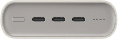 Мобильный аккумулятор Samsung EB-P4520 20000mAh PD3.0 45W 4A 3xUSB-C бежевый (EB-P4520XUEGRU)