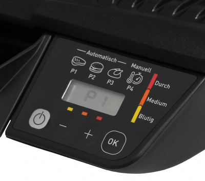 Электрогриль Tefal GC7P0810 2000Вт черный/серебристый