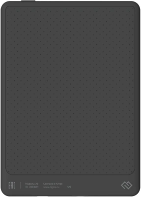 Электронная книга Digma A6 plus 6" E-Ink Carta 758x1024 Touch Screen 1.8Ghz 1Gb/32Gb/SD/microSDHC/подсветка дисплея темно-серый (в компл.:обложка)